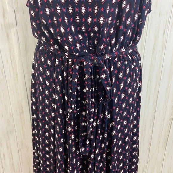 Westport Blue High Low Navy Sleeveless Dre… - Picture 4 of 7